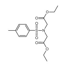 diethyl 2,2'-(tosylazanediyl)diacetate结构式