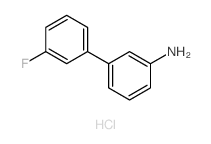 3'-氟-[1,1'-联苯] -3-胺 盐酸盐结构式
