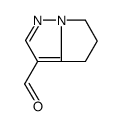 5,6-dihydro-4H-pyrrolo[1,2-b]pyrazole-3-carbaldehyde结构式