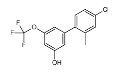 3-(4-chloro-2-methylphenyl)-5-(trifluoromethoxy)phenol Structure
