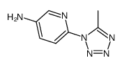 6-(5-methyl-1H-tetrazol-1-yl)pyridin-3-amine Structure
