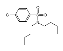 N,N-二丁基-4-氯苯磺酰胺结构式
