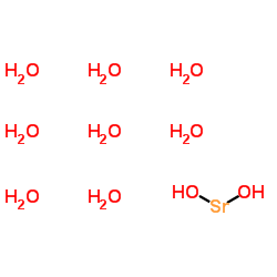 Strontium hydroxide octahydrate Structure