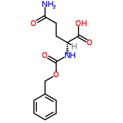 CBZ-D-GLN 谷氨酰胺结构式