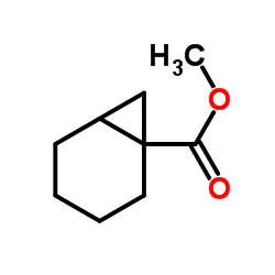 Bicyclo[4.1.0]heptane-1-carboxylic acid, methyl ester, (-)- (9CI)结构式
