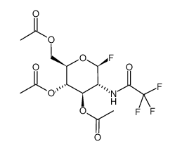 3,4,6-三邻乙酰基-2-脱氧-2-邻苯二甲酰亚氨基-d-葡萄糖溴化物结构式
