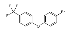 1-溴-4-(4-(三氟甲基)苯氧基)苯结构式