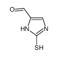 2-sulfanylidene-1,3-dihydroimidazole-4-carbaldehyde结构式