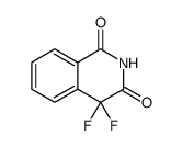 4,4-Difluoroisoquinoline-1,3(2H,4H)-dione Structure