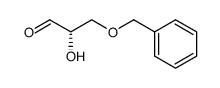 (S)-3-Benzyloxy-2-hydroxy-propionaldehyde结构式