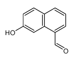 7-羟基萘-1-甲醛结构式