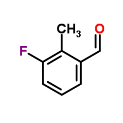 3-氟-2-甲基苯甲醛结构式
