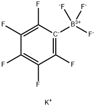 potassium perfluorophenyltrifluoroborate Structure