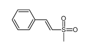 (E)-(2-(Methylsulfonyl)ethenyl)benzene Structure