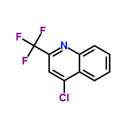 4-氯-2-三氟甲基喹啉结构式