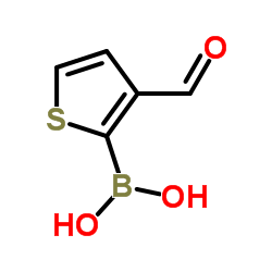 3-甲酸基噻吩-2-硼酸图片