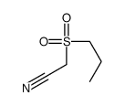 1-丙烷磺酰基乙腈结构式