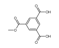 5-methoxycarbonyl-benzene-1,3-dicarboxylic acid Structure