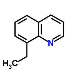 8-乙基喹啉结构式