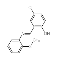 4-chloro-6-[[(2-methylsulfanylphenyl)amino]methylidene]cyclohexa-2,4-dien-1-one picture