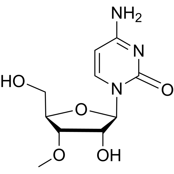 3'-O-甲基胞苷结构式