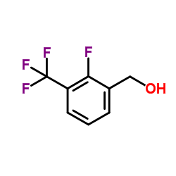 2-氟-3-(三氟甲基)苯甲醇结构式