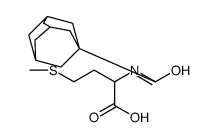 2-[(1-金刚烷羰基)氨基]-4-甲基硫代丁酸结构式