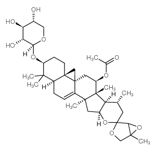 26-脱氧升麻苷结构式