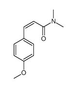 3-(4-methoxyphenyl)-N,N-dimethylprop-2-enamide Structure