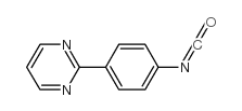 2-(4-isocyanatophenyl)pyrimidine structure