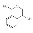 Benzenemethanol, a-(ethoxymethyl)- Structure