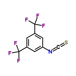 3,5-双(三氟甲基)苯基异硫氰酯结构式