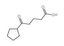 5-CYCLOPENTYL-5-OXOVALERIC ACID结构式