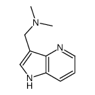 N,N-dimethyl-1-(1H-pyrrolo[3,2-b]pyridin-3-yl)methanamine Structure