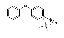 4-anilinobenzenediazonium,tetrafluoroborate Structure