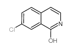 7-氯-1-羟基异喹啉结构式
