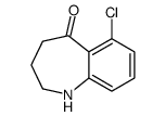 6-Chloro-1,2,3,4-tetrahydro-5H-1-benzazepin-5-one Structure