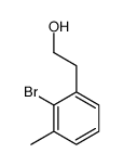2-(2-溴-3-甲基苯基)乙醇结构式