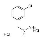 (3-氯苄基)肼盐酸盐结构式