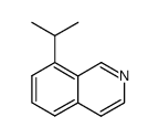 Isoquinoline, 8-(1-methylethyl)- (9CI)结构式
