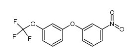 1-nitro-3-[3-(trifluoromethoxy)phenoxy]benzene结构式