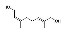 (E,Z)-2,6-Dimethyl-2,6-octadiene-1,8-diol结构式