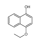 1-Ethoxy-4-hydroxynaphthalene结构式