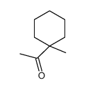 1-Acetyl-1-methylcyclohexane Structure