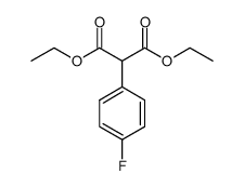 2-(4-氟苯基)丙二酸二乙酯结构式