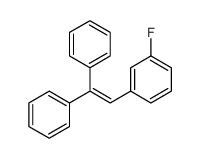1-(2,2-diphenylethenyl)-3-fluorobenzene结构式