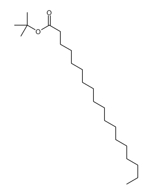 Octadecanoic acid, 1,1-dimethylethyl ester Structure