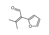 2-(2-Furanyl)-3-methyl-2-butenal结构式