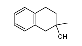 2-methyl-1,2,3,4-tetrahydronaphthalen-2-ol结构式