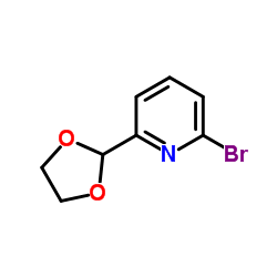 2-bromo-6-(1,3-dioxolan-2-yl)pyridine picture
